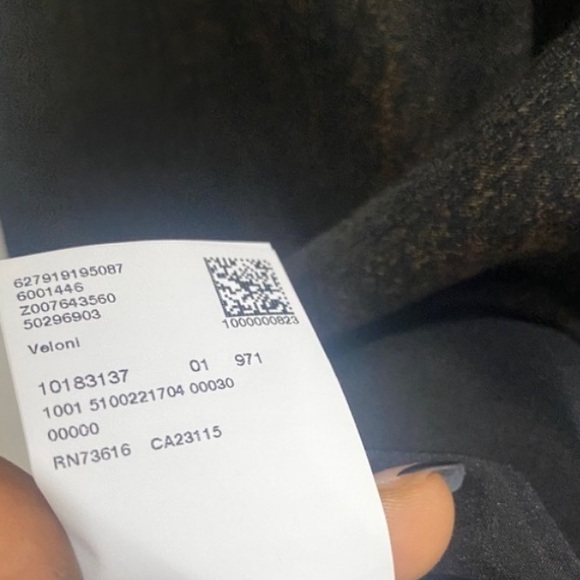 Hugo Boss Fantasy Blue Color Block Pencil Skirt Size 4 - Picture 6 of 7